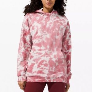 Lululemon All Yours Hoodie pink tie dye 8
